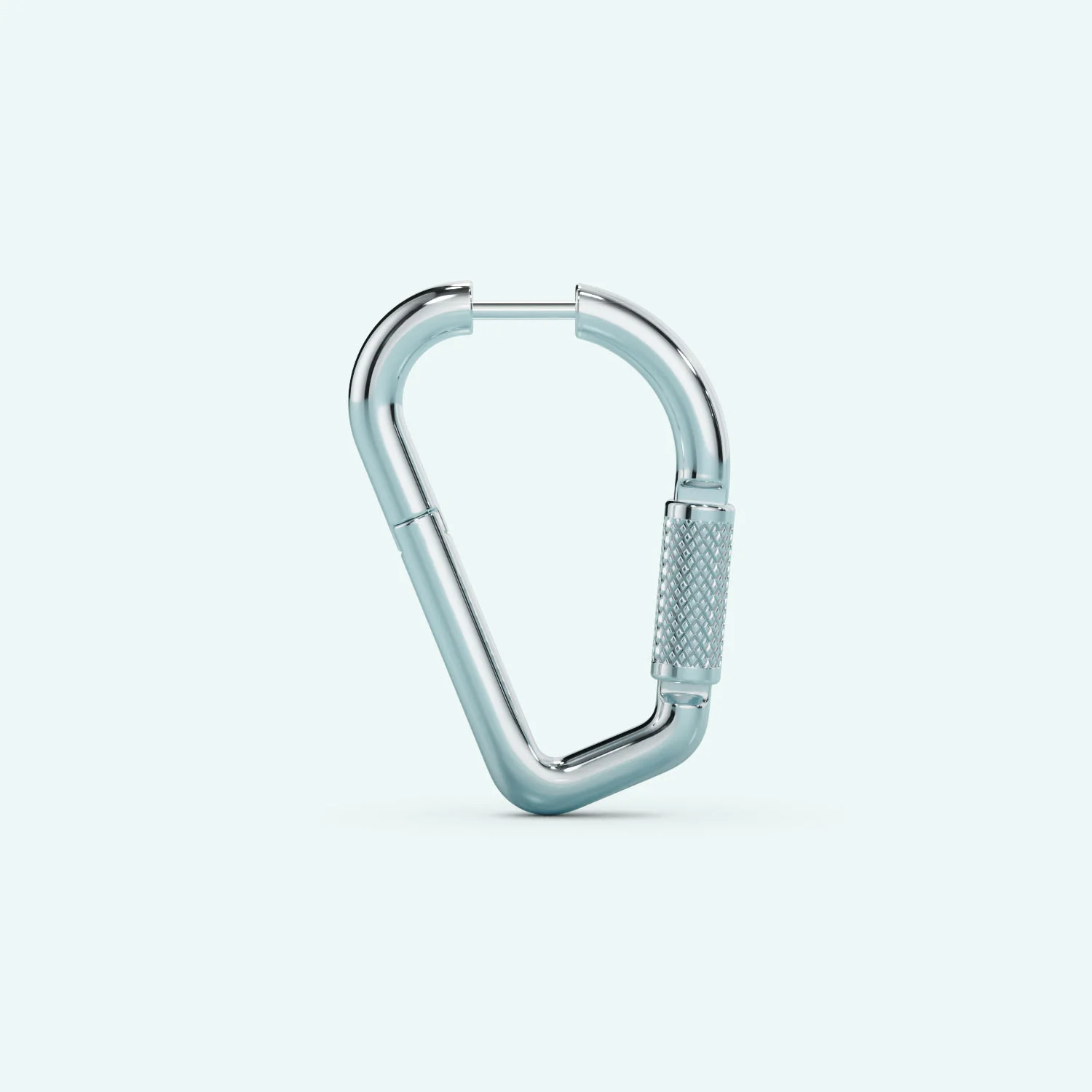 Mini Carabiner Earring - Image 5