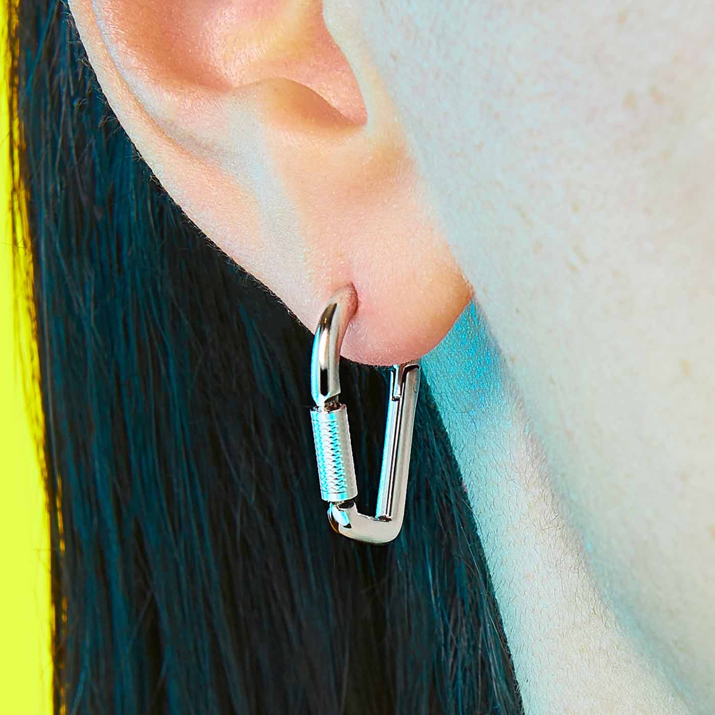 Mini Carabiner Earring - Image 6