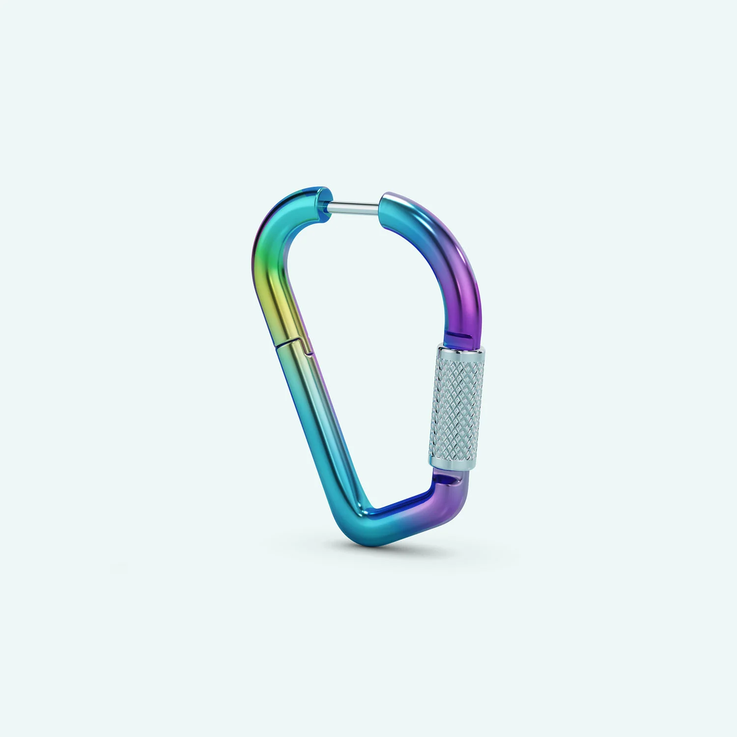 Mini Carabiner Earring - Image 8