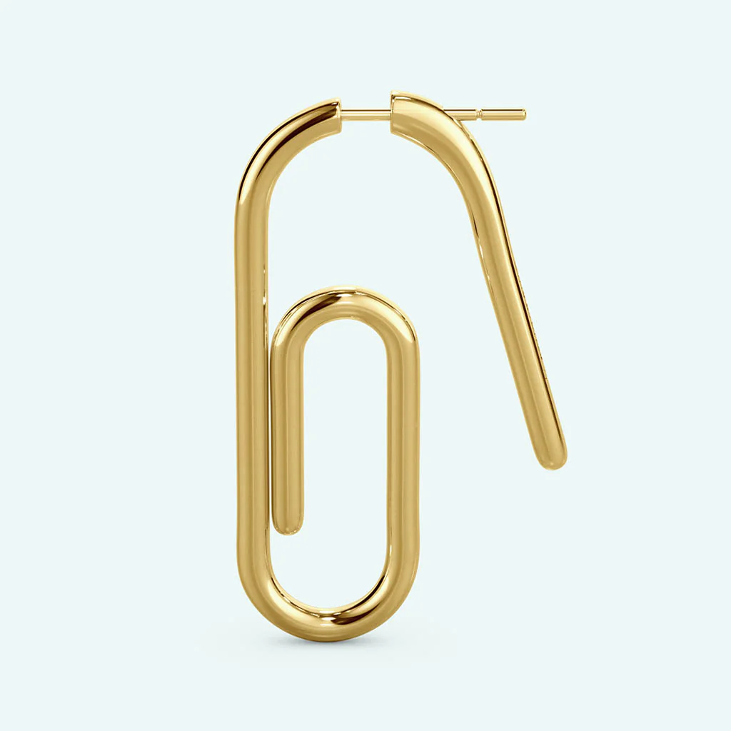 Paper Clip Earring - Image 4
