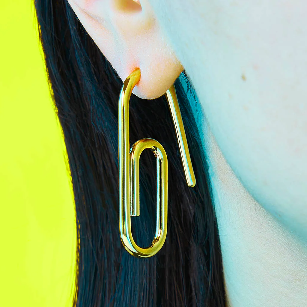 Paper Clip Earring - Image 5