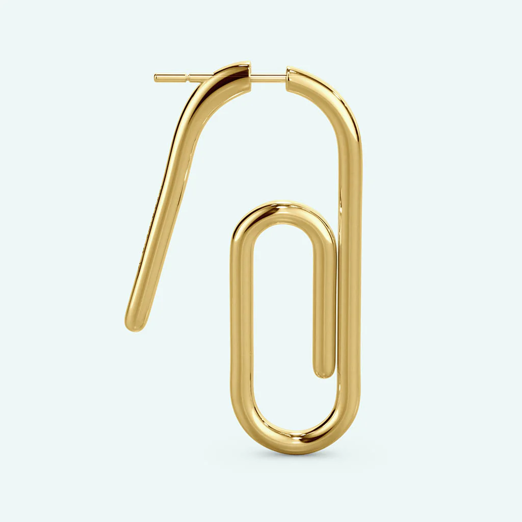 Paper Clip Earring - Image 6