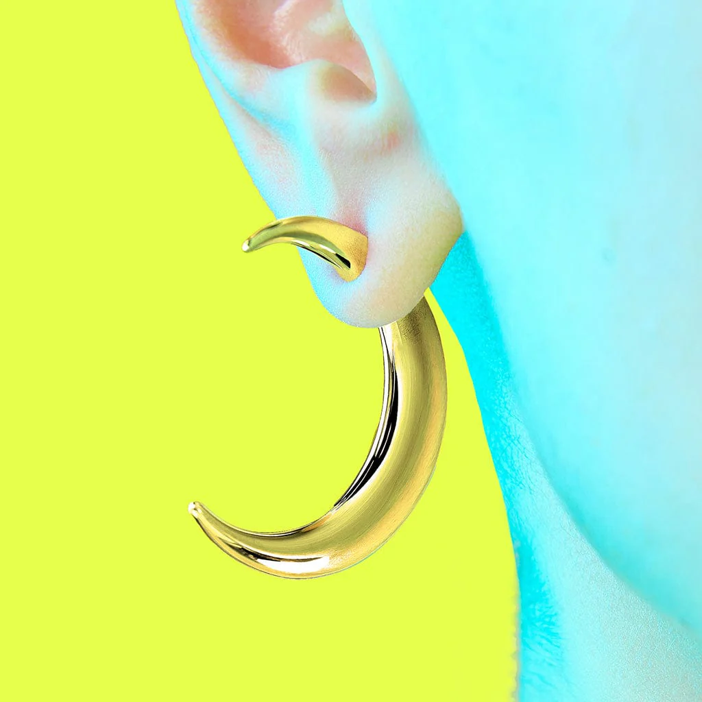 Pierced Moon Earring - Image 5