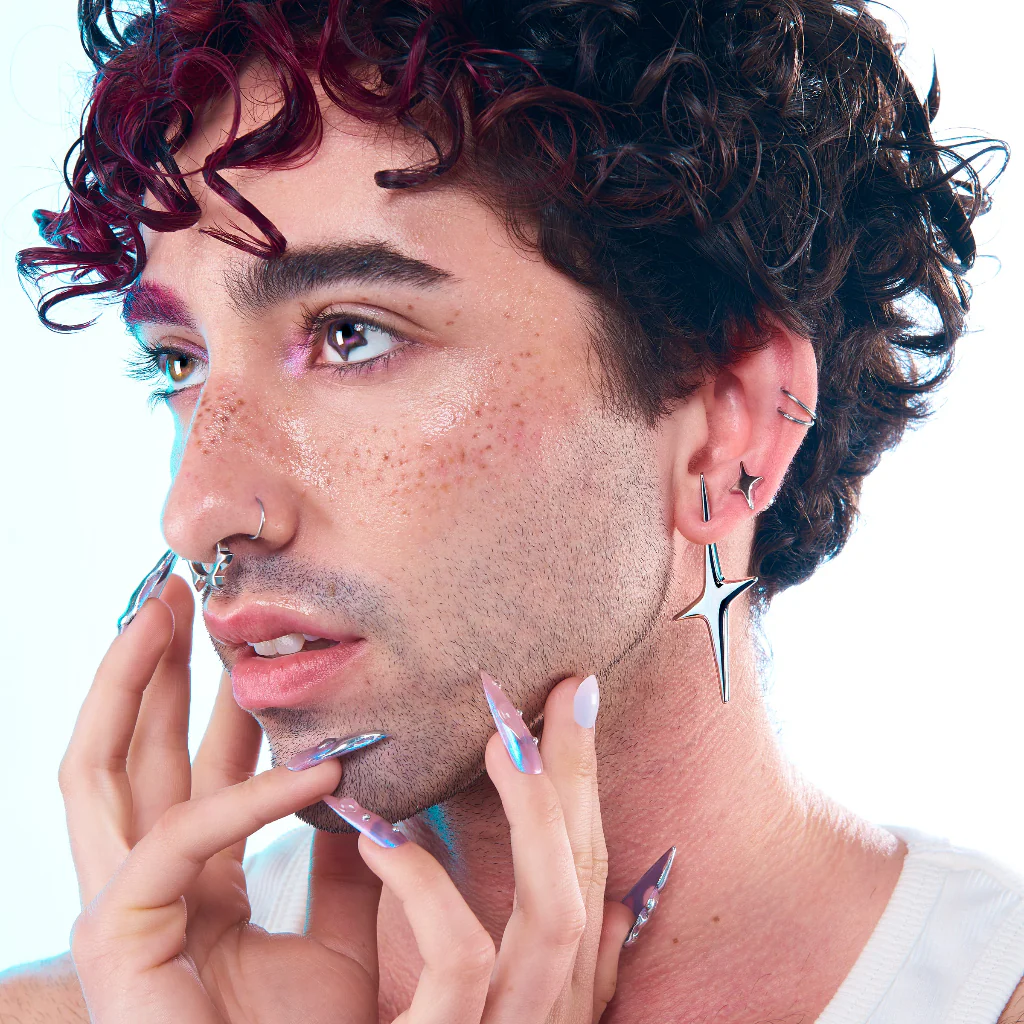 Pierced Star Earring - Image 3