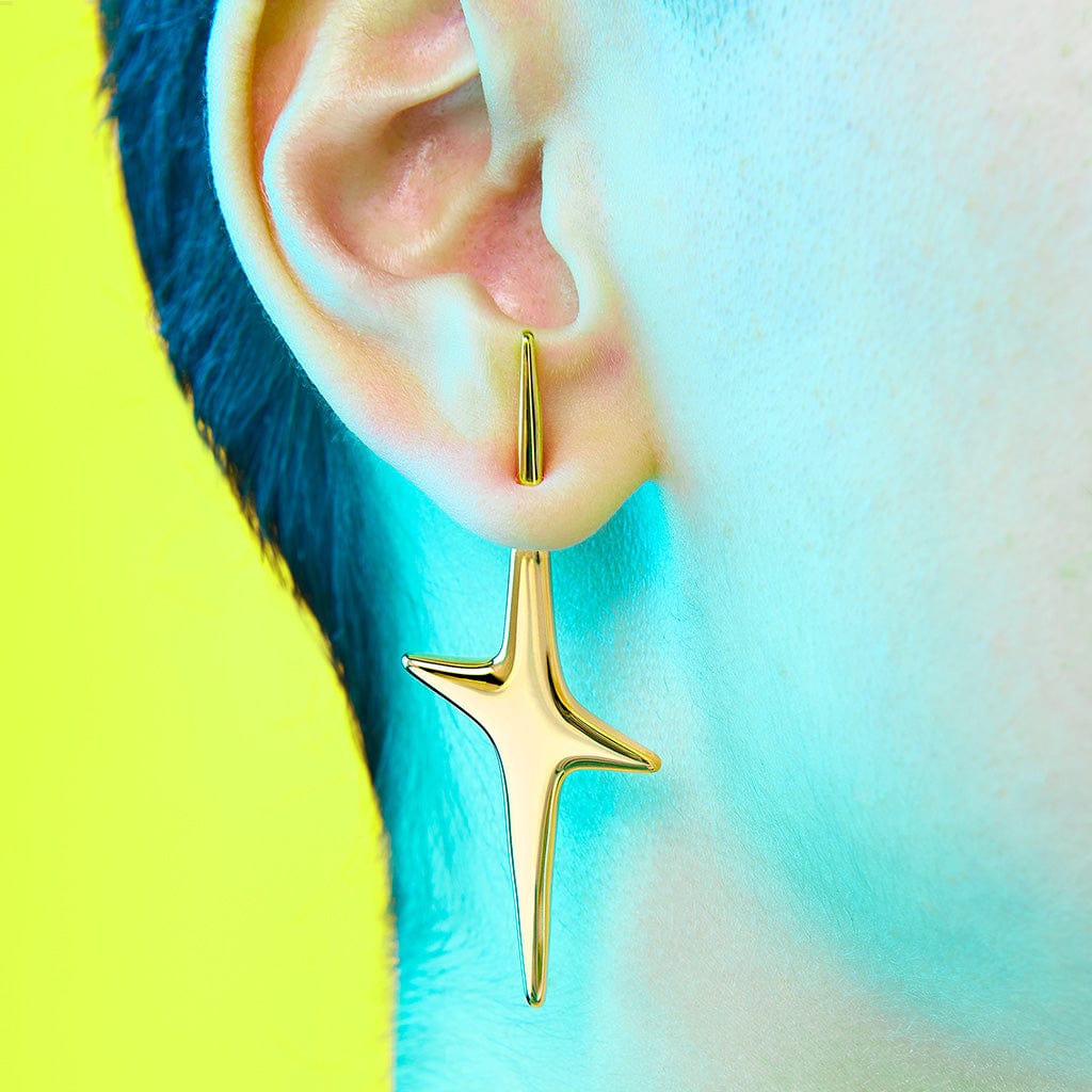 Pierced Star Earring - Image 4